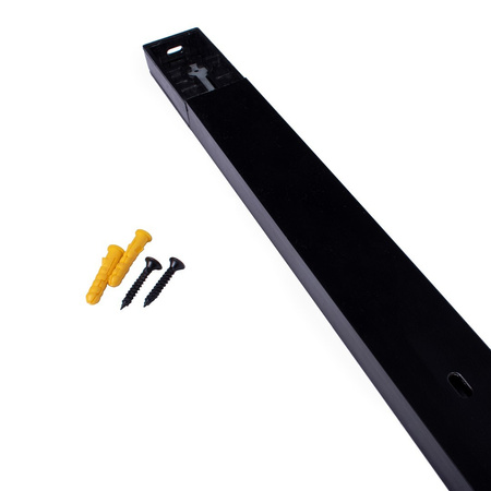 Szynoprzewód Czarny 1-fazowy do Lamp TRACK LIGHT 150cm Milagro