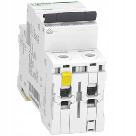 Wyłącznik Nadprądowy Bezpiecznik C10A 2P Schneider