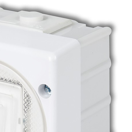 Łącznik Włącznik Hermetyczny Jednobiegunowy Natynkowy Senior IP44 KARLIK Biały