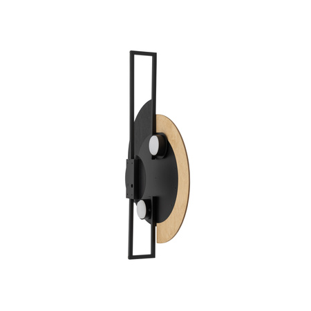 Kinkiet Ścienny Lampa Natynkowa 2x GX53 Beżowa Drewno Nowoczesna SUNSET NATURAL B 10577 Nowodvorski