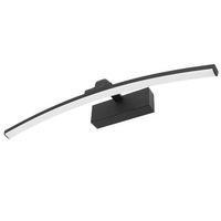 Lampa nad Lustro LED Kinkiet ścienny Łazienkowa IP44 12W Czarny 50cm TERRA