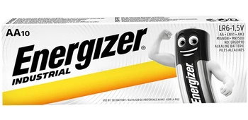 Baterie Alkaliczne ENERGIZER INDUSTRIAL AA LR6 MN1500 1.5V Blister 10szt