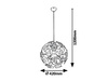 Lampa Dziecięca Dekoracyjna Sufitowa 3x E14 Wielokolorowy Nowoczesny Birdy 6390 Rabalux