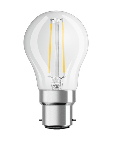Żarówka LED P45 Kulka B22d 2.5W = 25W 250lm 2700K Ciepła 300° Retrofit Filament CLASSIC Osram