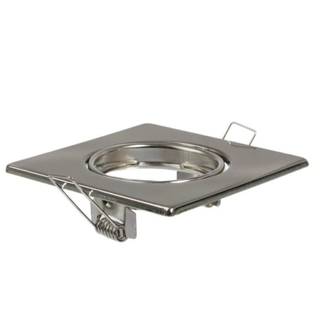 3x Oprawa ruchoma OPIN GOLDLUX kwadrat metal nikiel MR16 GU10