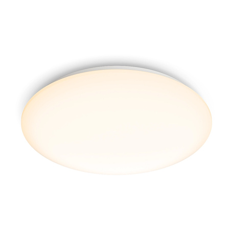 Plafon LED Lampa Sufitowa Natynkowa MOIRE 20W 2700K 38cm Biały Okrągły PHILIPS