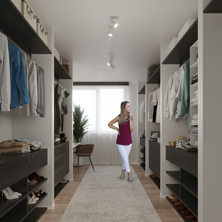 Lampa Sufitowa Listwa Oświetleniowa 3x GU10 Tuba Ruchoma Tubularna Biała Minimalistyczna Lemmi Sollux