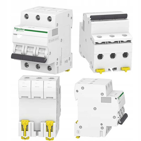 Wyłącznik Nadprądowy Bezpiecznik C10A 3P Schneider