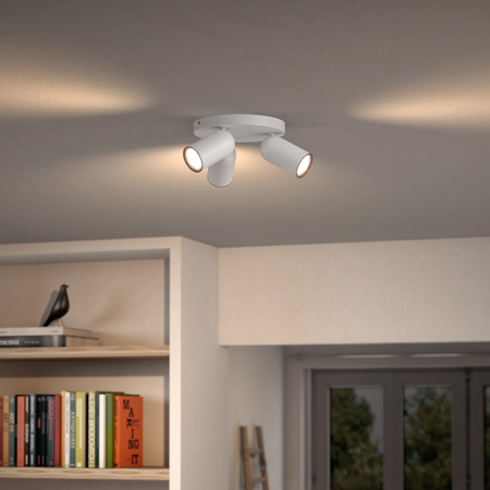 Zestaw 3x Żarówka LED Halogen GU10 PAR16 4.6W = 50W 355lm 2700K Ciepła 36° PHILIPS