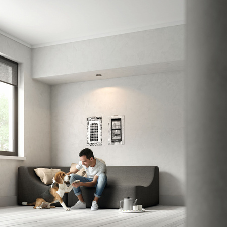 Oprawa Podtynkowa Wpuszczana GU10 Szara Donegal Philips