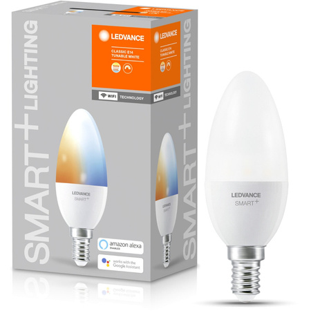 Żarówka LED E14 B35 5W 470lm CCT LEDVANCE SMART+ WiFi Ściemnialna