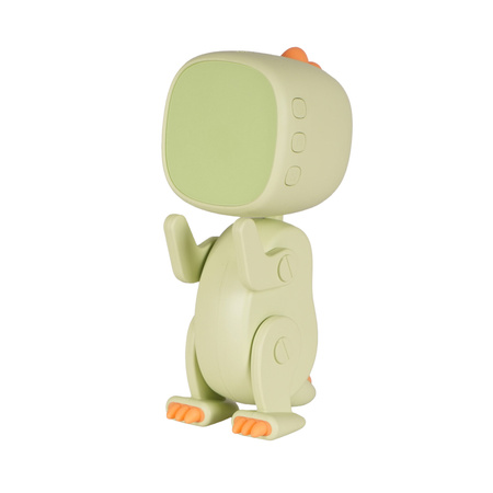 Lampka Dekoracyjna LED Dinozaur Robot 1W 3000K Ciepła Zielony Ściemnialna Robot Sanico Goldlux