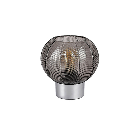 Lampa Stołowa Biurkowa Nocna Dekoracyjna E27 Chrom Nowoczesny Monet Rabalux