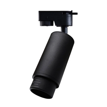 Reflektor szynowy Lampa sufitowa Mica GU10 ZOOM Track Light Czarny Milagro