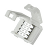 Złączka do Taśm Pasków LED RGB 4pin 10mm Biała Sanico Goldlux