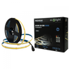 Taśma LED Pasek COB 7W/m 630lm/m 320LED/m 24V 6000K Zimna IP20 Rolka 5m + Zasilacz + Pilot Ecolight