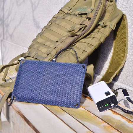 Przenośna Ładowarka Solarna Kabel USB 3w1 100cm 5W IP68 VIDEX