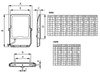 Naświetlacz LED Halogen 10W 1100lm  3000K/4000K/6500K Multi Color Temperature IP65 Czarny PHILIPS LEDINAIRE