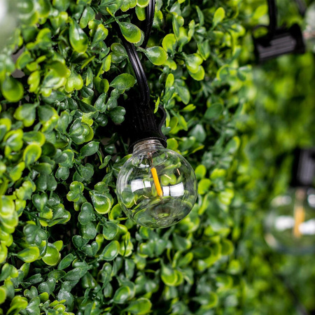 Girlanda Solarna Ogrodowa 30x LED Ozdobne Kuleczki 15,17m Ciepła 3000K + Pilot CALLIS LUMILED