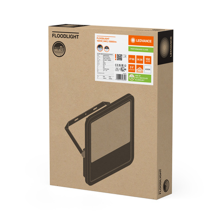 Naświetlacz LED Reflektor Zewnętrzny Lampa 100W 15000lm 4000K IP66 Biały Floodlight Ledvance