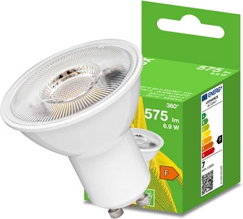 Żarówka LED GU10 6,9W = 50W 575lm 2700K Ciepła 120° BELLALUX