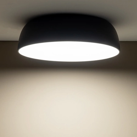 Plafon Lampa Sufitowa Oprawa Natynkowa E27 Czarna SATELLITE M 8016 Nowodvorski