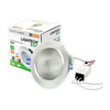 Oprawa Sufitowa 15W Podtynkowa LED DOWNLIGHT DEEP Okrągła 4000K 1200lm Srebrna