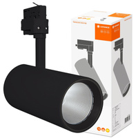 Oprawa LED Reflektor Szynowy 55W 4000lm CCT 3-Fazowy Regulowany Czarny Tracklight Ledvance