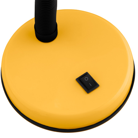 Lampka Biurkowa Stołowa Regulowana SARA Szkolna Nocna E27 Żółta LUMILED