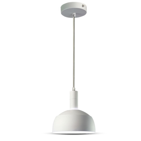 Lampa Wisząca Oprawa E14 Ruchomy klosz biały VT-7100 V-TAC