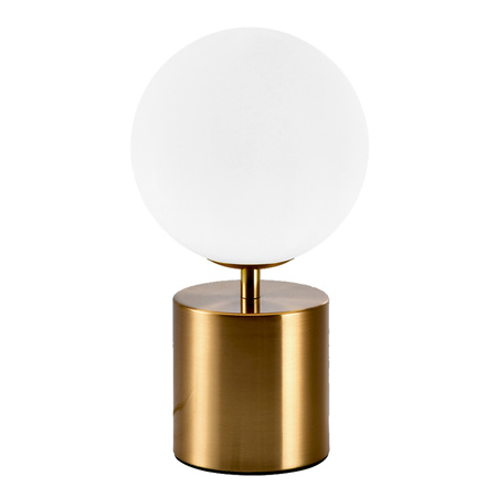 Lampka Biurkowa Oprawa Stołowa Dekoracyjna G9 Złota Elegance Kobi
