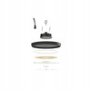 Lampa Przemysłowa LED Wisząca Oprawa High Bay 150W 16500lm 5000K Ściemnialna IP65
