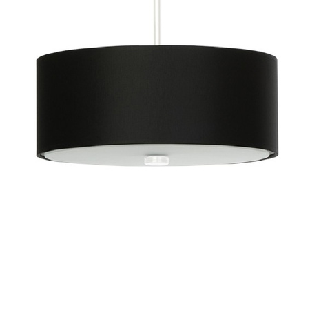 Lampa Sufitowa Wisząca Zwis 3x E27 Żyrandol Geometryczna Czarna Minimalistyczna Skala Sollux