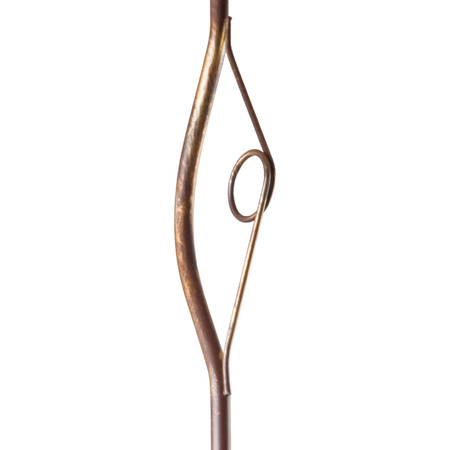 Lampa Sufitowa Wisząca RETRO E27 Biała Drewniana Klasyczna LM-1.24 Lamkur