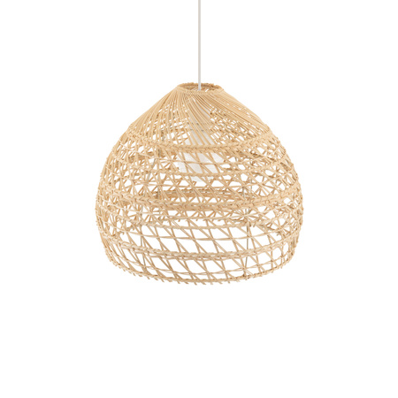 Lampa Sufitowa Wisząca E27 Biała Skandynawska BOHO M 11151 Nowodvorski