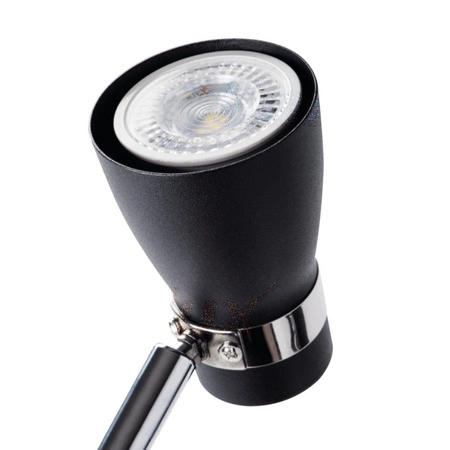 Oprawa lampa sufitowa ENALI GU10 czarna Kanlux