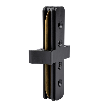 Łącznik Prosty Czarny do Listew Szynowych Jednofazowych Szynoprzewodów LUMILED