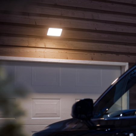 Naświetlacz LED Lampa Reflektor 20.5W 2600lm IP44 2700K Ciepła White Czarna Inteligentna SMART Zigbee Bluetooth Welcome Philips HUE