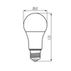 Żarówka LED E27 A60 13.6W = 100W 1521lm 4000K Neutralna IQ-LEDDIM Kanlux
