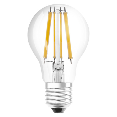 Żarówka LED A60 E27 11W = 100W 1521lm 4000K Neutralna Biała FILAMENT ŚCIEMNIALNA LEDVANCE