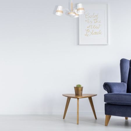 Lampa Sufitowa Żyrandol VENEZIA Biała 3xE27 Milagro