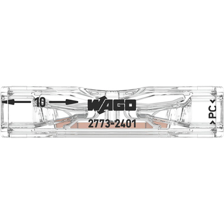 Złączka Instalacyjna Szybkozłączka 2773-2401 Przelotowa 2x4mm WAGO