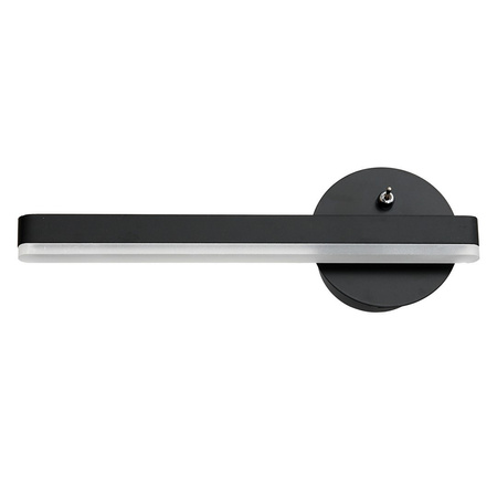 Lampa Ścienna Kinkiet SYDNEY 6W LED Czarna lewy Milagro