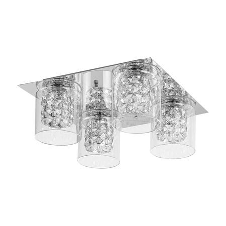 Lampa Sufitowa Dekoracyjna 3x G9 Chrom Nowoczesny Duchess Rabalux