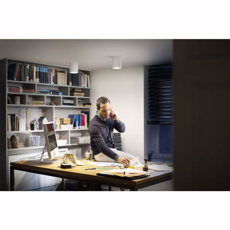 Oprawa Sufitowa Natynkowa LED Spot Pillar Biały 4.2W CCT PHILIPS HUE Bluetooth Zigbee