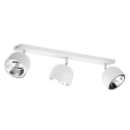 Lampa Sufitowa ALTEA WHITE Spot Reflektor Biało-Srebrna Nowoczesna 3xES111 GU10 3416 TK Lighting