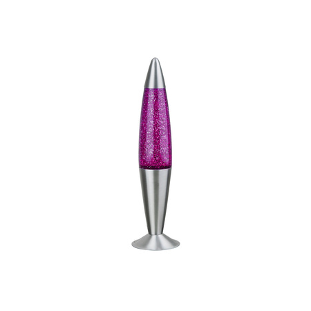 Lampa Stołowa Biurkowa Nocna E14 Fioletowy Klasyczny Glitter 4115 Rabalux
