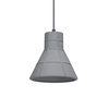 Lampa Sufitowa Wisząca Dekoracyjna E27 Zwis Szary Beton Decor Ledvance
