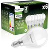 6x Żarówka LED E14 Kulka P45 2,5W = 25W 249lm 4000K Neutralna 180° LUMILED
