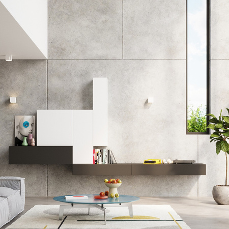 Lampa Ścienna Kinkiet Kostka G9 Kwadratowa Biała Nowoczesna Pixar Sollux